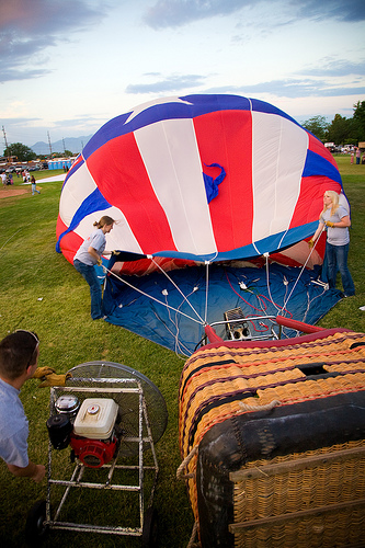 Photowalking Utah - Balloon Launch 1