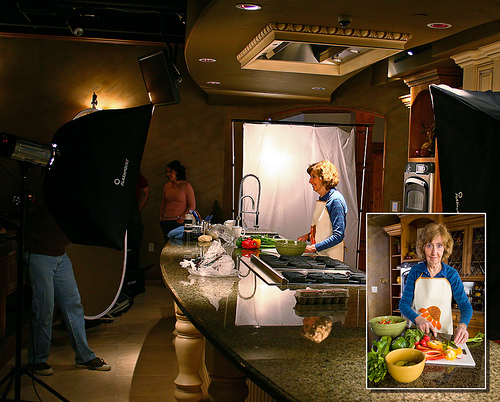 Behind the Scenes - Kitchen Shoot